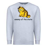Heather Grey comrade garf classic Premium Sweatshirt - DesigneFamous