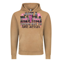 Vintage Camel Just a Mama Out Here Trying Not To Raise Assholes Vintage Hoodie - CowhideDigitalArt