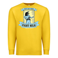 Lemon fight milk classic Premium Sweatshirt - DesigneFamous