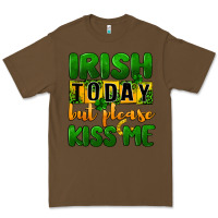 Cacao Irish today but please kiss me Premium Tee - CowGirlArtShop