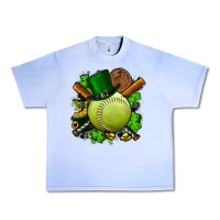 Grape Ice st.patrick's day softball Urban Heavy Tee - FaDigitalArtStudio
