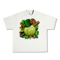 Pistachio st.patrick's day softball Urban Heavy Tee - FaDigitalArtStudio