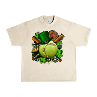 Sandshell st.patrick's day softball Urban Heavy Tee - FaDigitalArtStudio