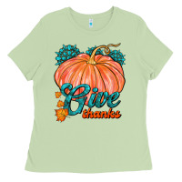 Matcha Give Thanks Ladies Tee - FaDigitalArtStudio
