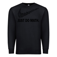 Black just do math Premium Sweatshirt - DesigneFamous