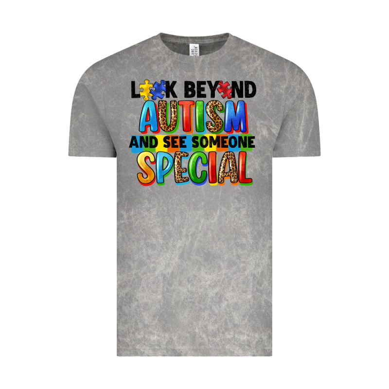 Look Beyond Autism And See Someone Special Vintage Tee by FaDigitalArtStudio | Teevron