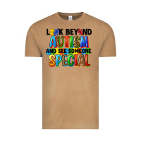 Vintage Camel look beyond autism and see someone special Vintage Tee - FaDigitalArtStudio