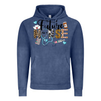 Vintage Denim Western Future Nurse Vintage Hoodie - LillyAllenDesigns