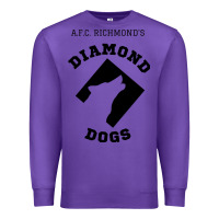 Purple lassos diamond dogs classic Premium Sweatshirt - DesigneFamous