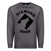 Charcoal Heather lassos diamond dogs classic Premium Sweatshirt - DesigneFamous