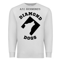 Dove Grey lassos diamond dogs classic Premium Sweatshirt - DesigneFamous