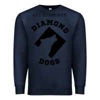 Navy lassos diamond dogs classic Premium Sweatshirt - DesigneFamous