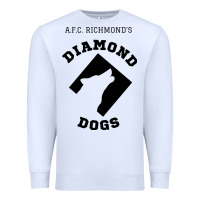 White lassos diamond dogs classic Premium Sweatshirt - DesigneFamous