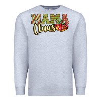 Heather Grey mama claus Premium Sweatshirt - JahusDesignShop