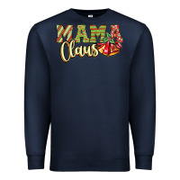 Navy mama claus Premium Sweatshirt - JahusDesignShop