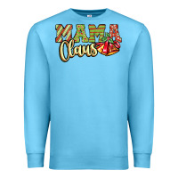 Ocean Blue mama claus Premium Sweatshirt - JahusDesignShop