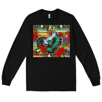 Black flamenco dancer tumbler Long Sleeve Tee - BundleAndBundleShop