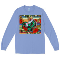 Colony Blue flamenco dancer tumbler Long Sleeve Tee - BundleAndBundleShop