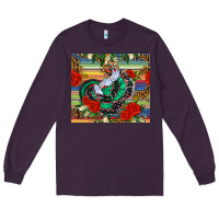 Plum flamenco dancer tumbler Long Sleeve Tee - BundleAndBundleShop