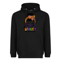 Black spooky mama Heavyweight Hoodie - JahusDesignShop