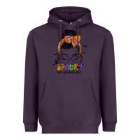 Plum spooky mama Heavyweight Hoodie - JahusDesignShop