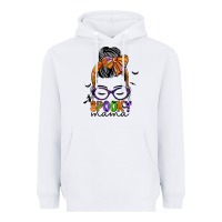 White spooky mama Heavyweight Hoodie - JahusDesignShop