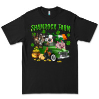Black Shamrock farm Premium Tee - CowGirlArtShop