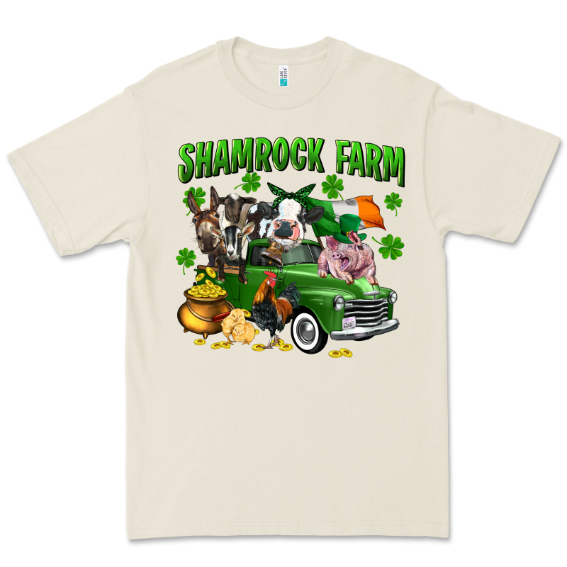 Shamrock Farm Premium Tee by CowGirlArtShop | Teevron