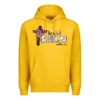 Lemon easter he is risen matthew 28 6 Premium Hoodie - Jasminsmagicworld