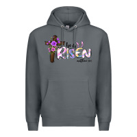 Rock easter he is risen matthew 28 6 Premium Hoodie - Jasminsmagicworld