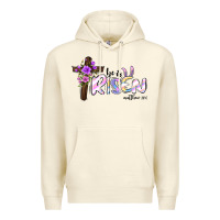 Sandshell easter he is risen matthew 28 6 Premium Hoodie - Jasminsmagicworld