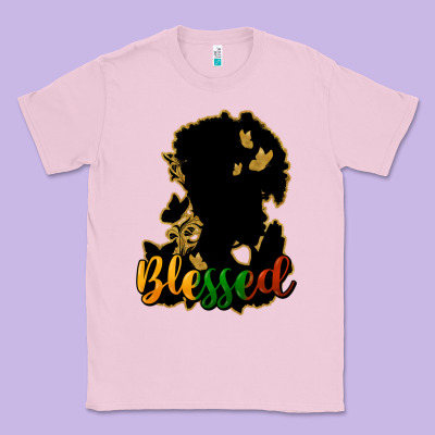 Blessed Black History Classic Tee Designed By Howdyjamesfarm