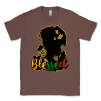 Chestnut Blessed black history Classic Tee - HowdyJamesFarm