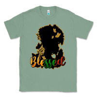 Sage Blessed black history Classic Tee - HowdyJamesFarm