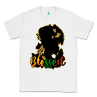 White Blessed black history Classic Tee - HowdyJamesFarm