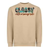 Mushroom classy with a savage side Heavyweight Sweatshirt - JahusDesignShop