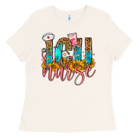 Bone Western ICU Intensive Care Unit Nurse Ladies Tee - FaDigitalArtStudio