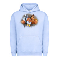 Pigment Grape Ice Sneaker and heel afro woman Urban Hoodie - RanaPortraitStore