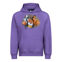Tulip Sneaker and heel afro woman Urban Hoodie - RanaPortraitStore
