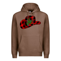 Chestnut cowboy christmas Premium Hoodie - CowhideDigitalArt