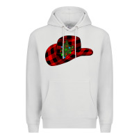 Dove Grey cowboy christmas Premium Hoodie - CowhideDigitalArt