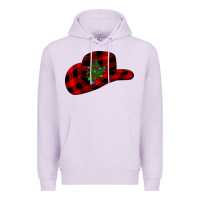 Lilac cowboy christmas Premium Hoodie - CowhideDigitalArt