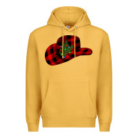 Mustard cowboy christmas Premium Hoodie - CowhideDigitalArt
