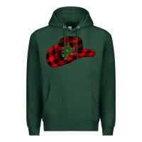Sports Green cowboy christmas Premium Hoodie - CowhideDigitalArt