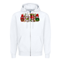 White christmas mexican gnomies coffee Zipper Hoodie - JahusDesignShop