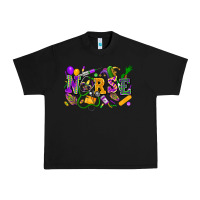 Black nurse mardi gras Urban Heavy Tee - FaDigitalArtStudio