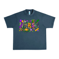 Midnight Navy nurse mardi gras Urban Heavy Tee - FaDigitalArtStudio