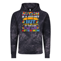 Cloud Black lil autism mom Vintage Hoodie - CowhideDigitalArt