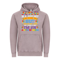 Vintage Zinc lil autism mom Vintage Hoodie - CowhideDigitalArt