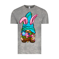 Cloud Rock Easter Wicker Basket Gnome Vintage Tee - BundleAndBundleShop